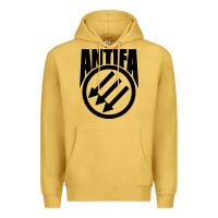 Antique Gold anti blue check action Premium Hoodie - artisFamous