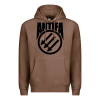 Chestnut anti blue check action Premium Hoodie - artisFamous