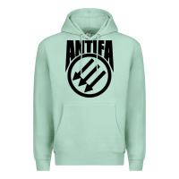 Seafoam anti blue check action Premium Hoodie - artisFamous