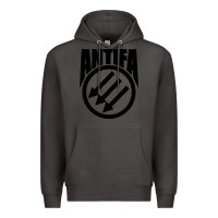 Smoke anti blue check action Premium Hoodie - artisFamous