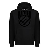 Black anti blue check action Premium Hoodie - artisFamous