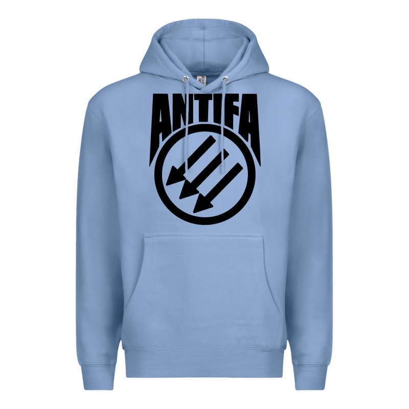 Anti Blue Check Action Premium Hoodie by artisFamous | Teevron
