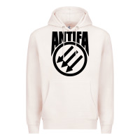 Pale Pink anti blue check action Premium Hoodie - artisFamous