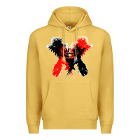 Antique Gold kings of leon only by the night Premium Hoodie - artisFamous