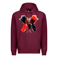Burgundy kings of leon only by the night Premium Hoodie - artisFamous