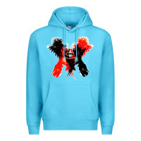 Ocean Blue kings of leon only by the night Premium Hoodie - artisFamous