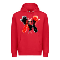 Red kings of leon only by the night Premium Hoodie - artisFamous