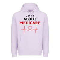 Lilac ask me about medicare Premium Hoodie - artisFamous
