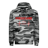 Slate Camo ask me about medicare Premium Hoodie - artisFamous