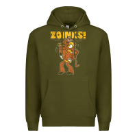Army Green zoinks Premium Hoodie - artisFamous