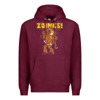 Burgundy zoinks Premium Hoodie - artisFamous
