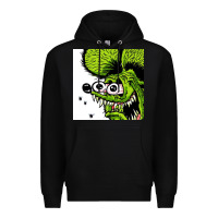 Black rat fink Premium Hoodie - artisFamous