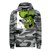 Slate Camo rat fink Premium Hoodie - artisFamous