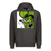 Smoke rat fink Premium Hoodie - artisFamous