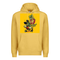 Antique Gold rat fink 02 Premium Hoodie - artisFamous