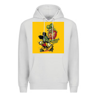 Dove Grey rat fink 02 Premium Hoodie - artisFamous