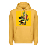 Mustard rat fink 02 Premium Hoodie - artisFamous