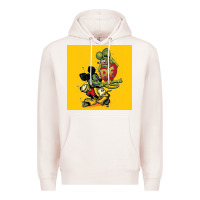 Pale Pink rat fink 02 Premium Hoodie - artisFamous
