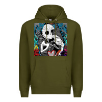Army Green the nightmare before christmas 2 Premium Hoodie - artisFamous