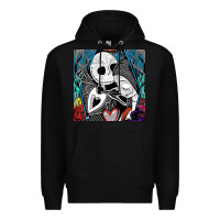 Black the nightmare before christmas 2 Premium Hoodie - artisFamous