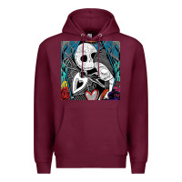 Burgundy the nightmare before christmas 2 Premium Hoodie - artisFamous