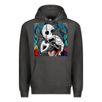 Charcoal Heather the nightmare before christmas 2 Premium Hoodie - artisFamous