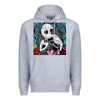 Heather Grey the nightmare before christmas 2 Premium Hoodie - artisFamous