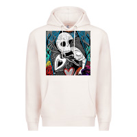 Pale Pink the nightmare before christmas 2 Premium Hoodie - artisFamous