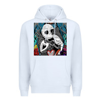 White the nightmare before christmas 2 Premium Hoodie - artisFamous