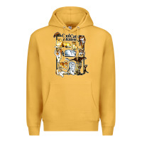 Mustard cool cats and kittens Premium Hoodie - artisFamous