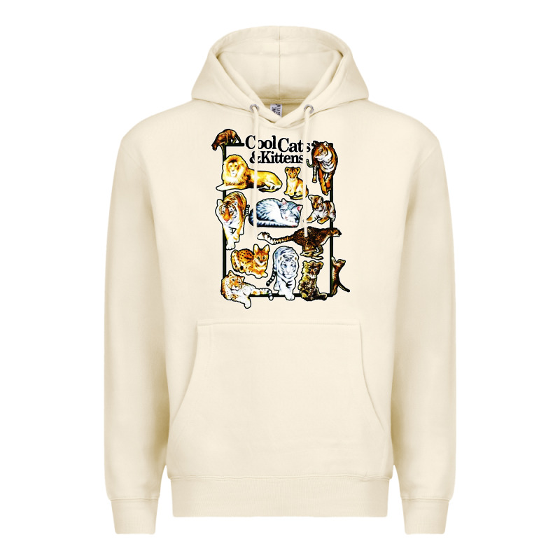 Cool Cats And Kittens Premium Hoodie by artisFamous | Teevron