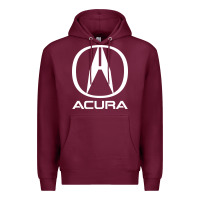 Burgundy Luxury vehicles company Premium Hoodie - artisFamous