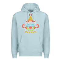 Blue Mist lite brite Premium Hoodie - artisFamous