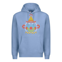 Colony Blue lite brite Premium Hoodie - artisFamous