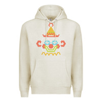 Oatmeal Heather lite brite Premium Hoodie - artisFamous