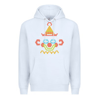 White lite brite Premium Hoodie - artisFamous