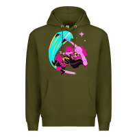 Army Green deltarune Premium Hoodie - artisFamous