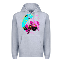 Heather Grey deltarune Premium Hoodie - artisFamous