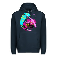Navy deltarune Premium Hoodie - artisFamous