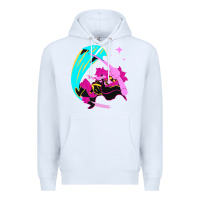 White deltarune Premium Hoodie - artisFamous