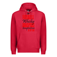 Cardinal fireball whisky whispers Premium Hoodie - artisFamous