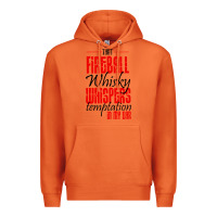 Carrot fireball whisky whispers Premium Hoodie - artisFamous