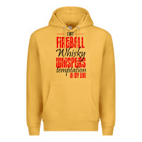 Mustard fireball whisky whispers Premium Hoodie - artisFamous