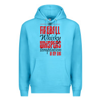 Ocean Blue fireball whisky whispers Premium Hoodie - artisFamous
