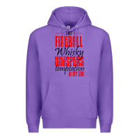 Purple fireball whisky whispers Premium Hoodie - artisFamous