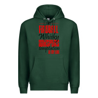 Sports Green fireball whisky whispers Premium Hoodie - artisFamous