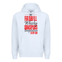 White fireball whisky whispers Premium Hoodie - artisFamous