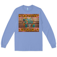Colony Blue but first coffee Long Sleeve Tee - Artiststas