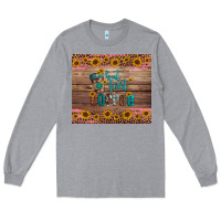 Heather Grey but first coffee Long Sleeve Tee - Artiststas