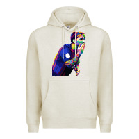 Oatmeal Heather LIONEL MESSI Premium Hoodie - artisFamous
